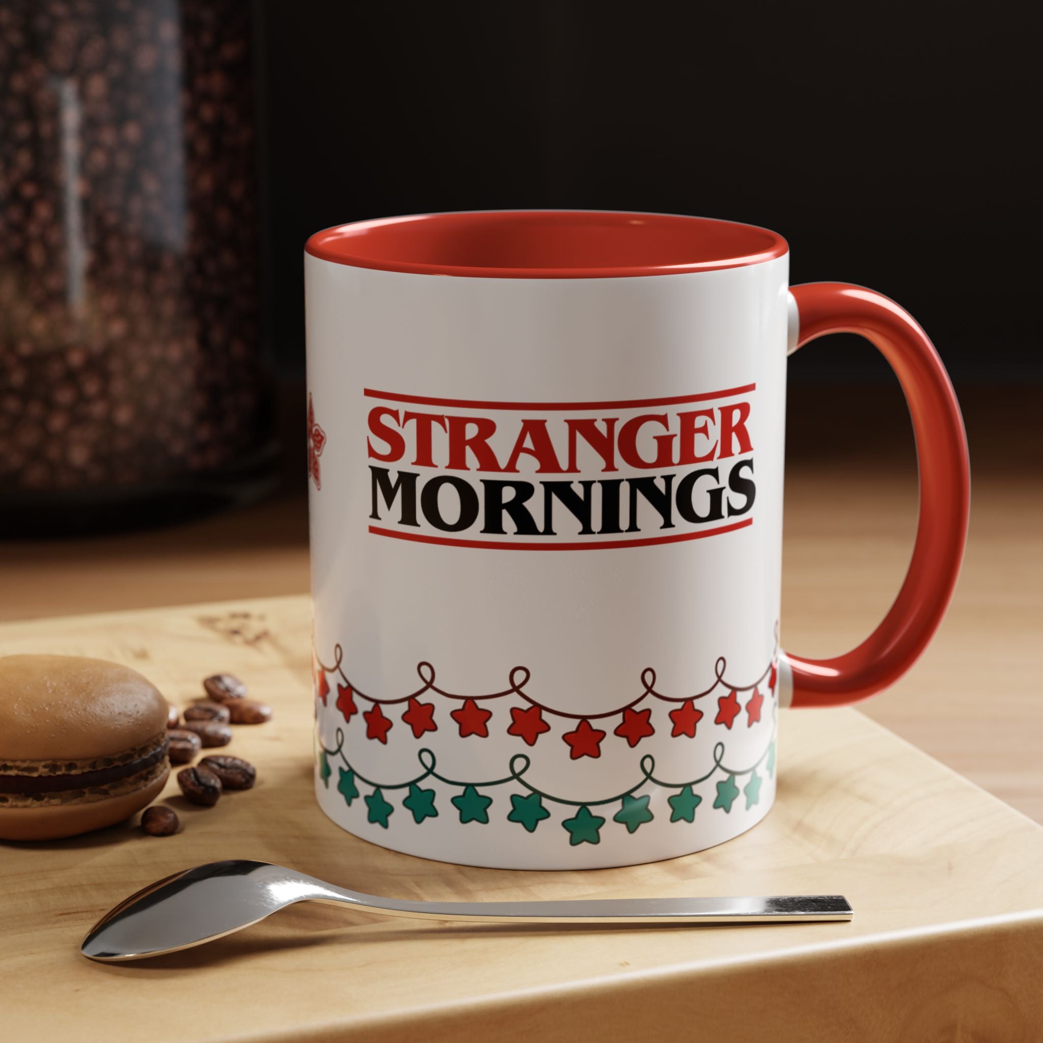 Stranger Mornings Mug, Stranger Things Inspired Coffee Cup