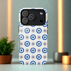 Evil eye phone case, MagSafe tough case for iPhone