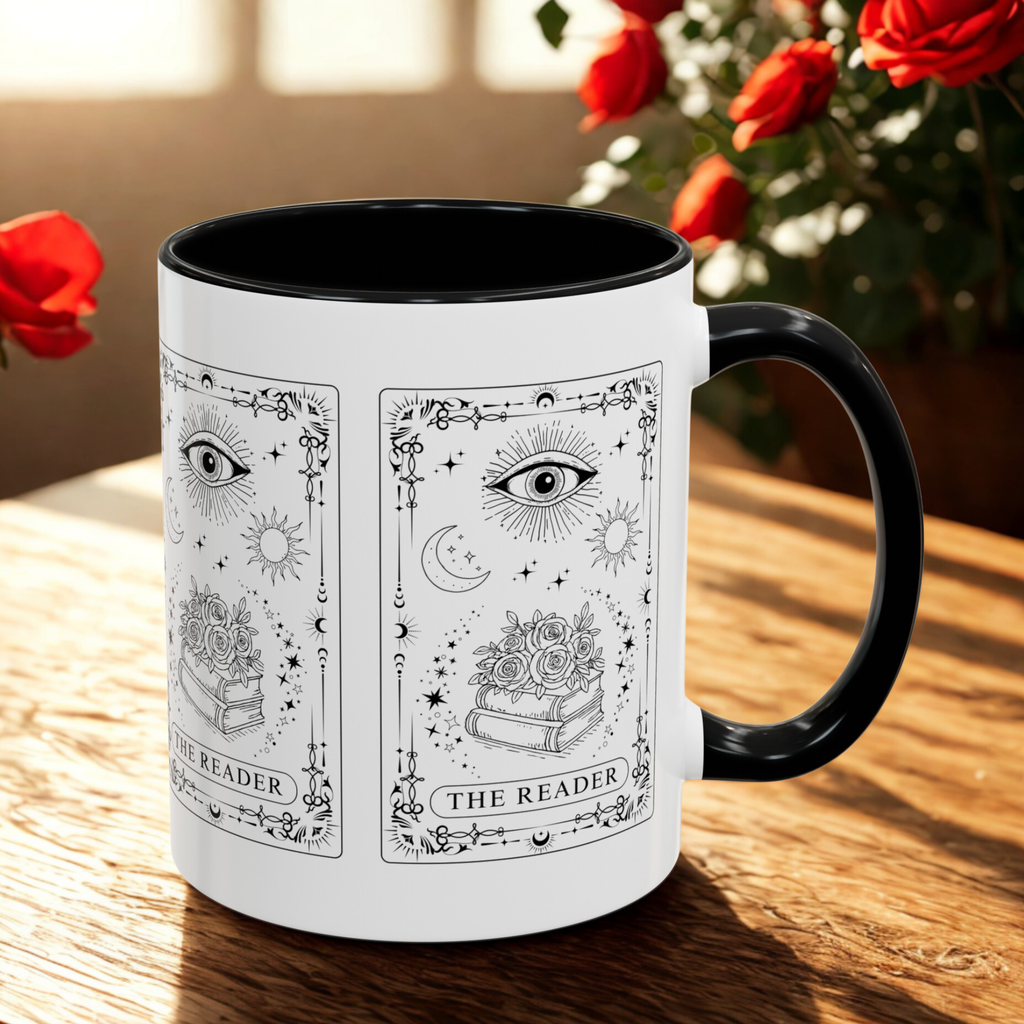 The Reader Tarort Card Mug 11oz/15oz