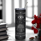 The Reader Tarot Card Tumbler 20oz