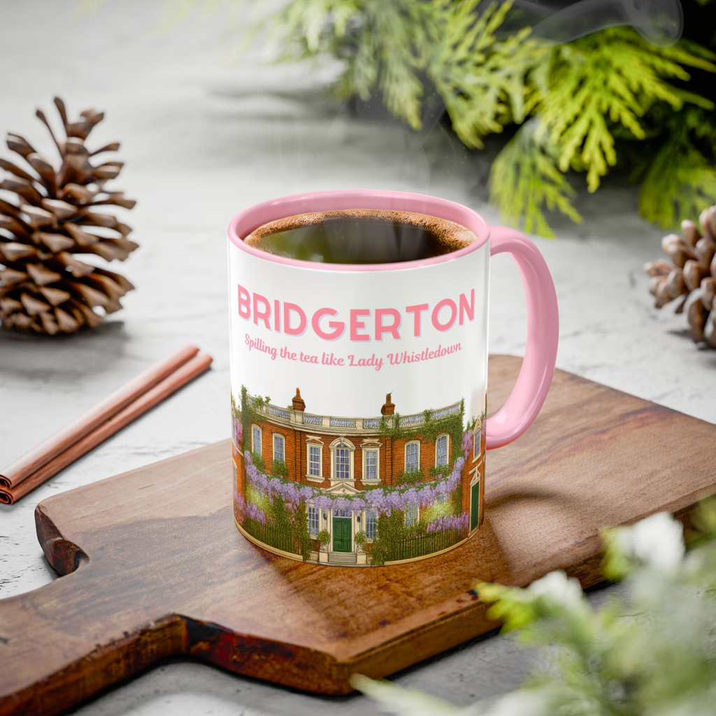 Bridgerton Mug, Spilling the tea like Lady Whistledown