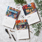 Bookshop Calendar 2026, Wall Art Calendar