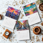 Travel Calendar for 2026, Wall Art Calendar