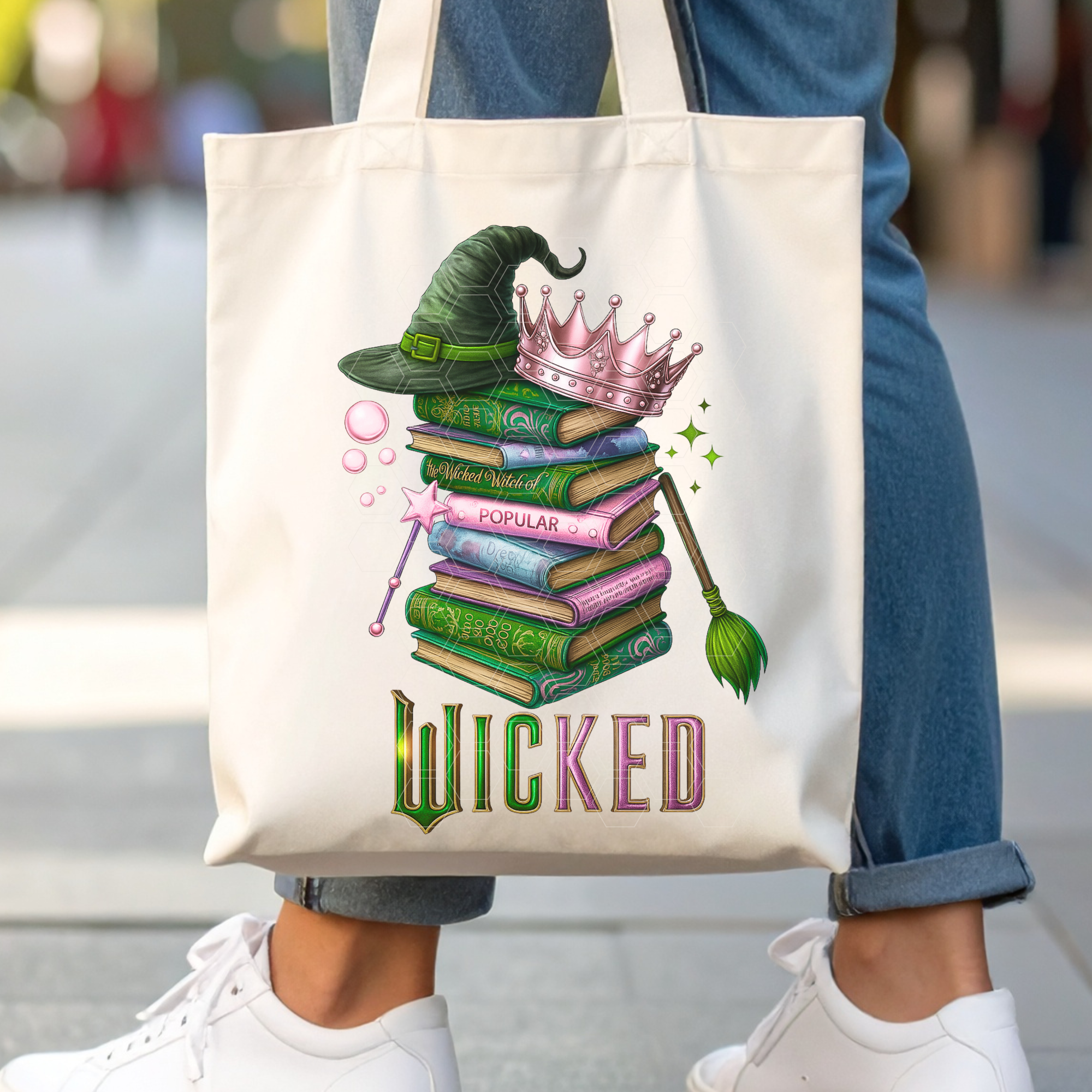 Defy Gravity in Style: Wicked Inspired Tote Bag