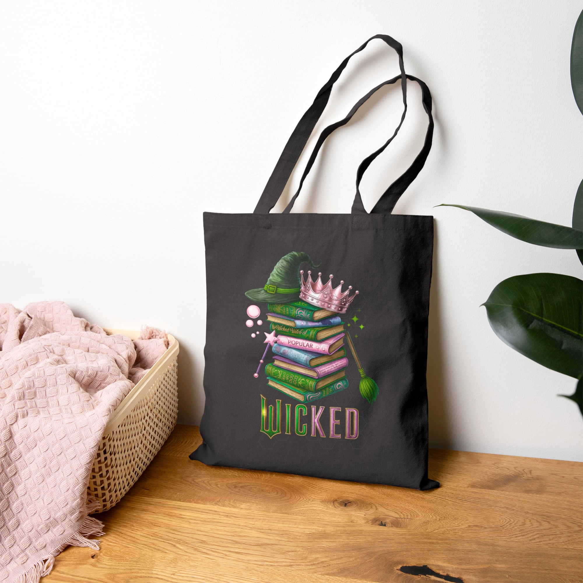 Defy Gravity in Style: Wicked Inspired Tote Bag
