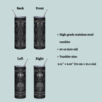 The Reader Tarot Card Tumbler 20oz