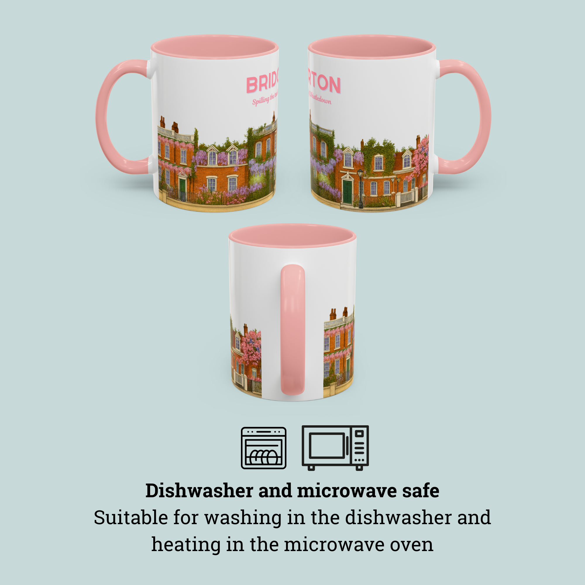 Bridgerton Mug, Spilling the tea like Lady Whistledown