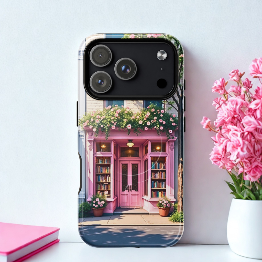Bookstore Phone case, MagSafe tough case for iPhone