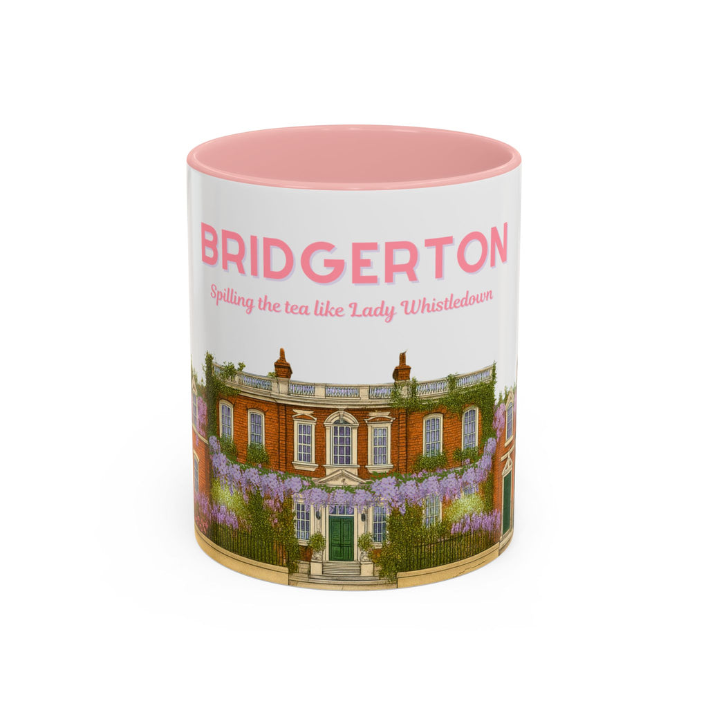 Bridgerton Mug, Spilling the tea like Lady Whistledown