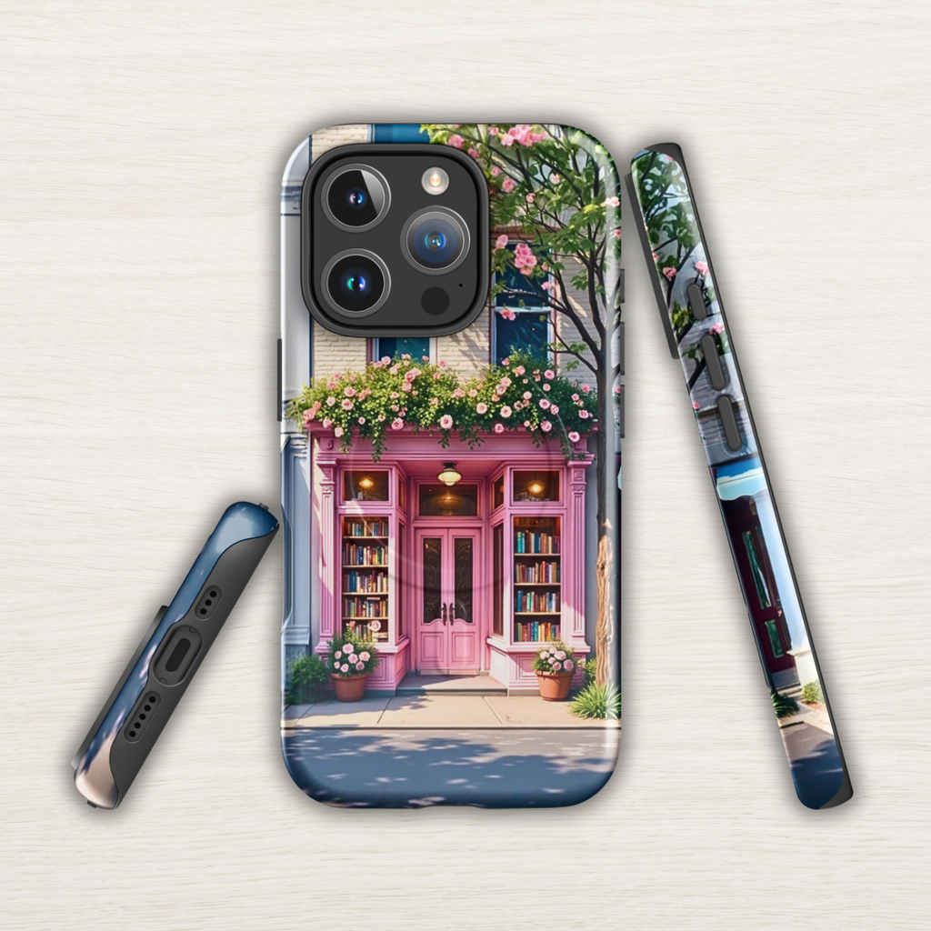 Bookstore Phone case, MagSafe tough case for iPhone
