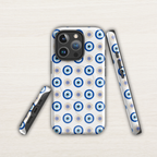 Evil eye phone case, MagSafe tough case for iPhone