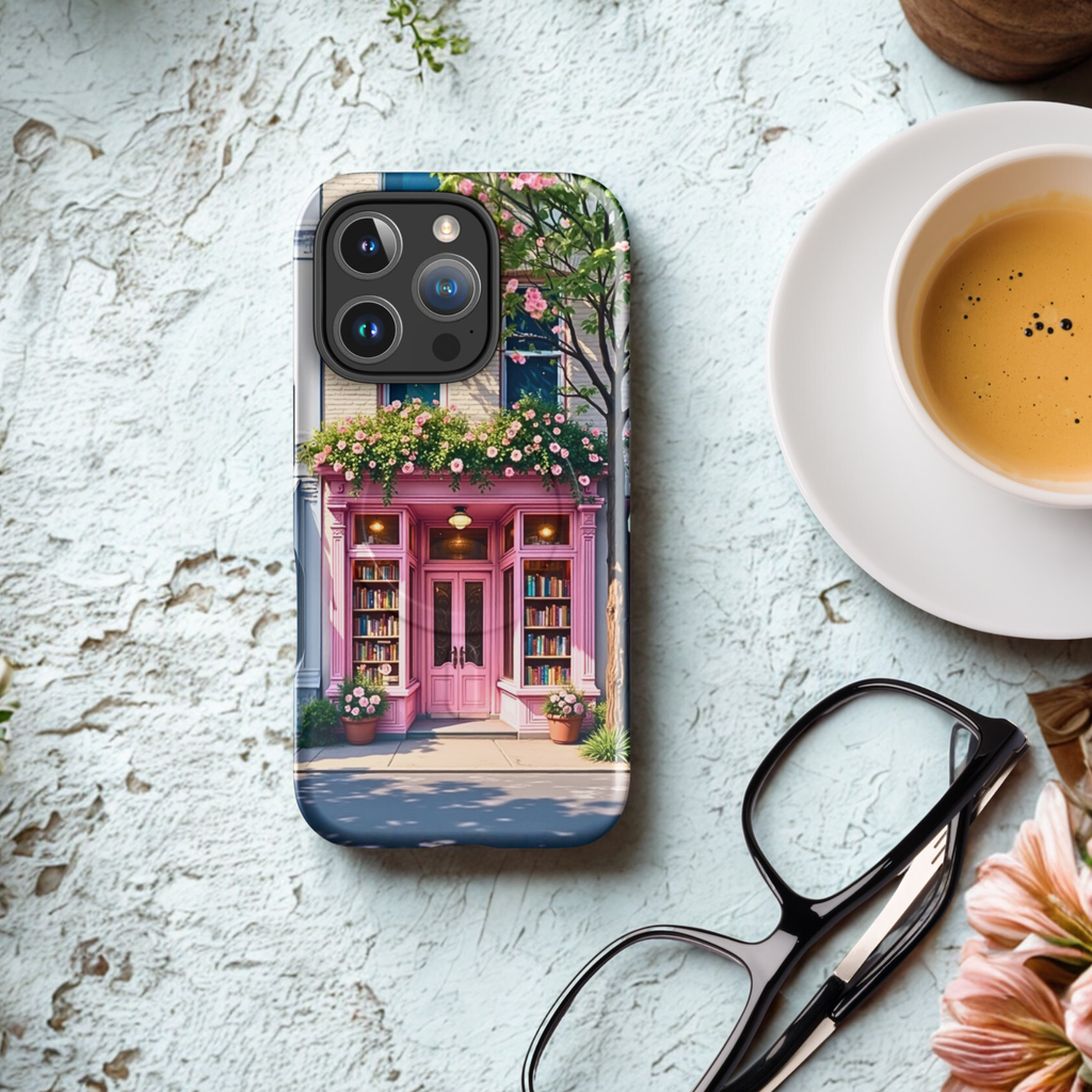 Bookstore Phone case, MagSafe tough case for iPhone