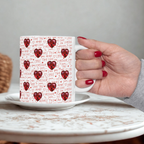 Love Heart Mug, Love Ceramic Mug